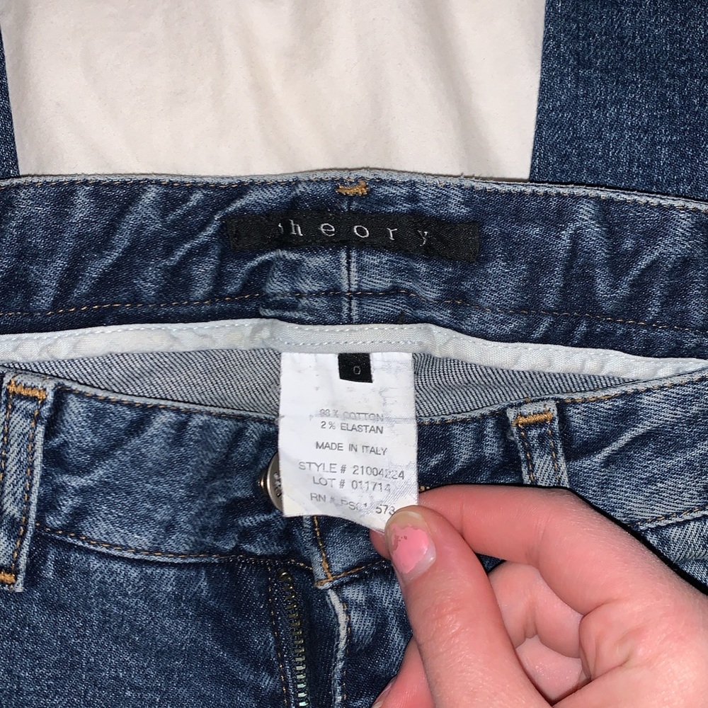 Vintage theory bootcut jeans